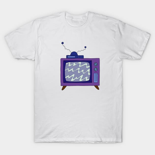 TV Noise T-Shirt by TeeAguss